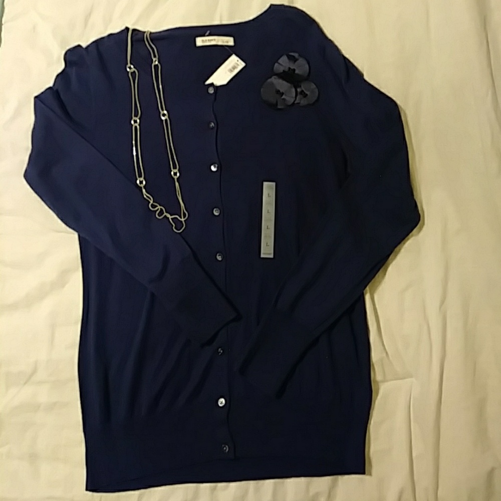 NWT Old Navy Blue Cardigan